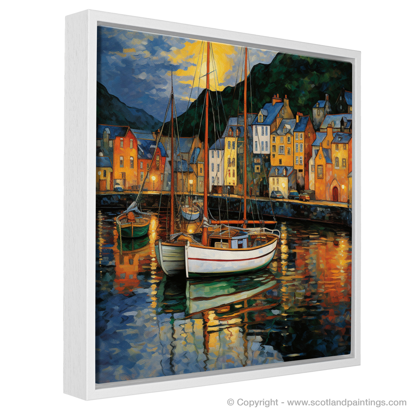 Twilight Serenity at Portree Harbour