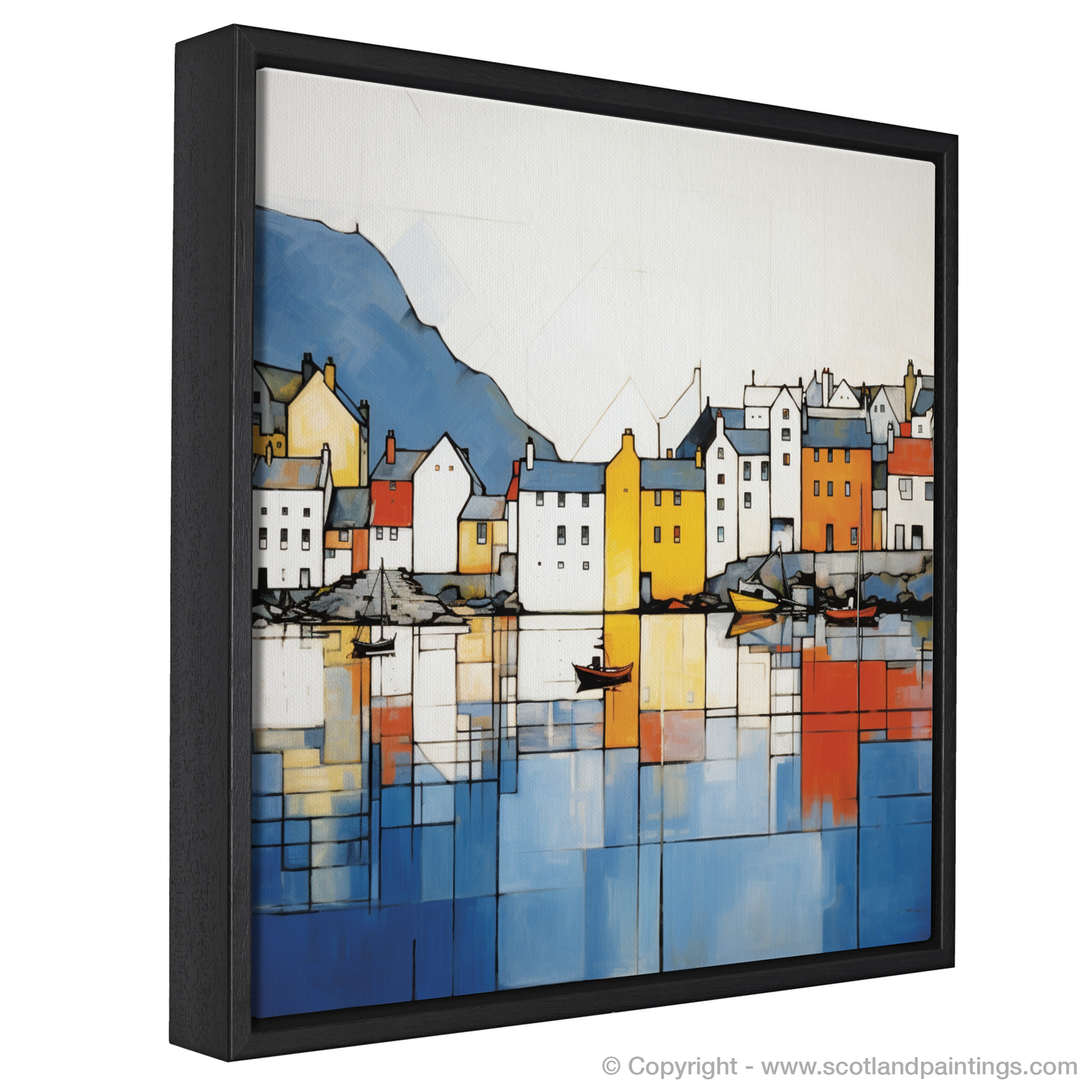 Abstract Essence of Portree Harbour