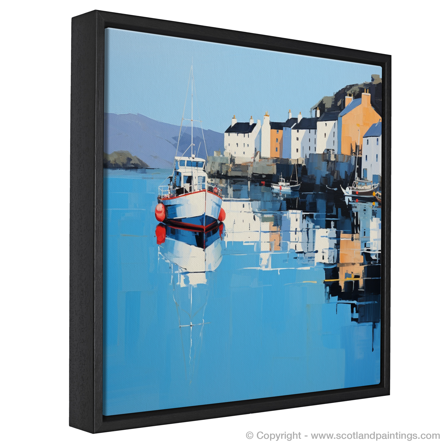 Minimalist Magic of Portree Harbour