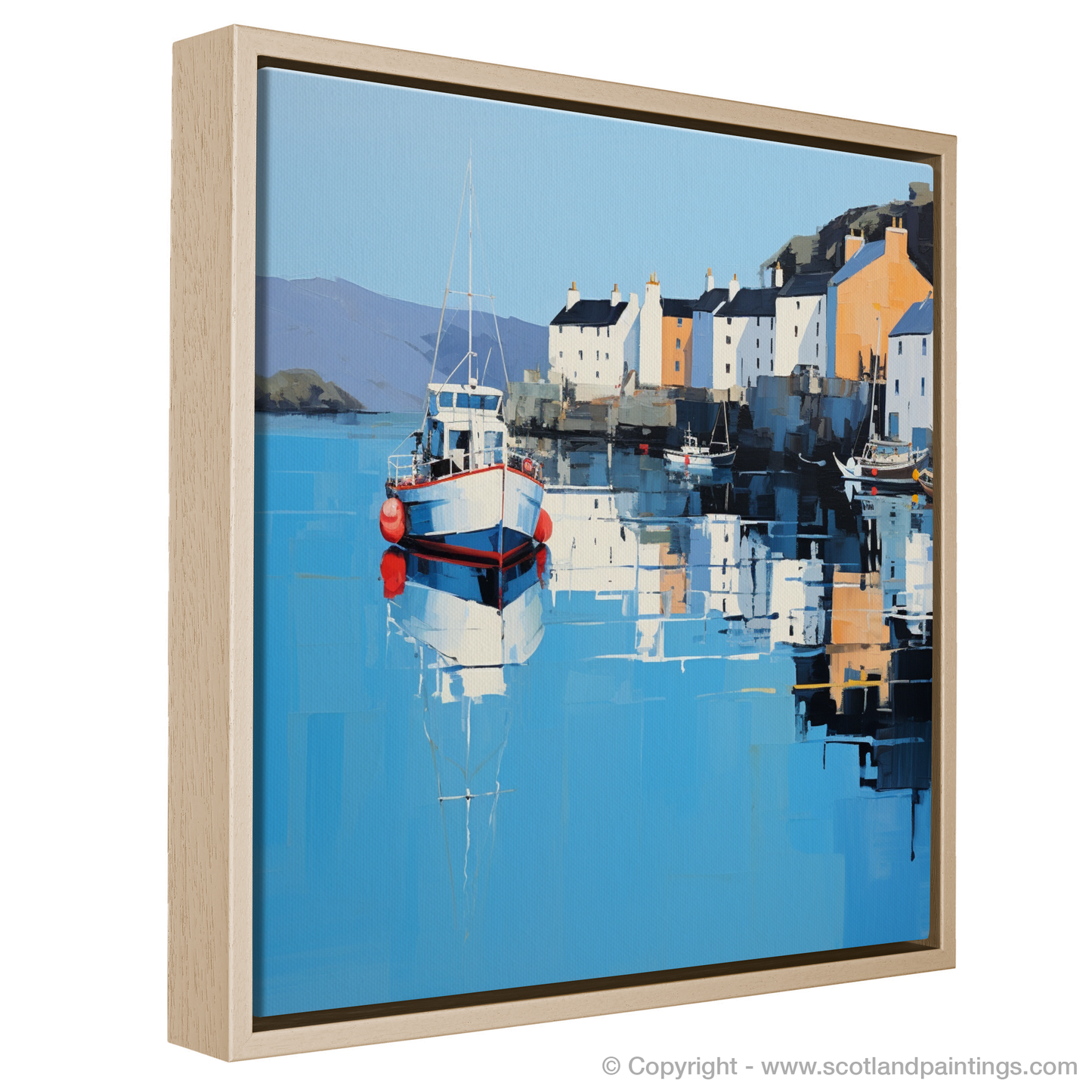 Minimalist Magic of Portree Harbour