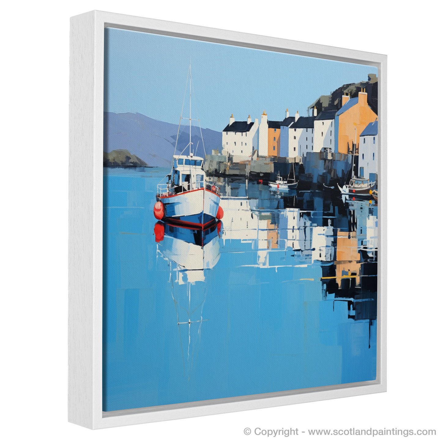 Minimalist Magic of Portree Harbour