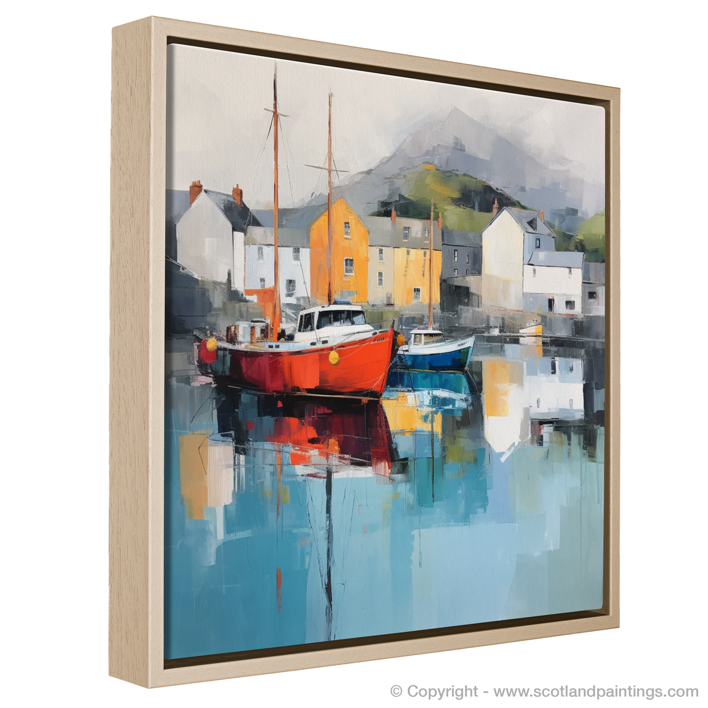 Portree Harbour: A Colour Field Odyssey