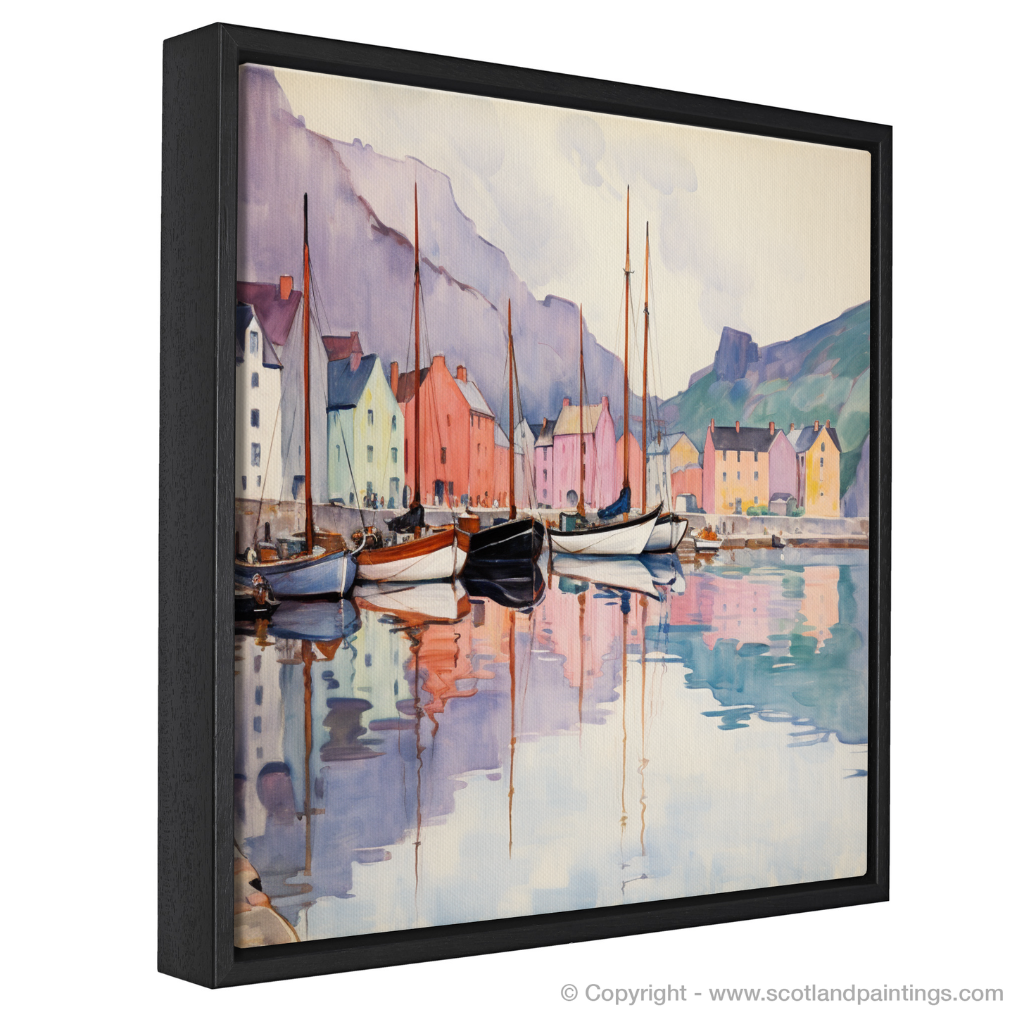 Serene Elegance of Portree Harbour