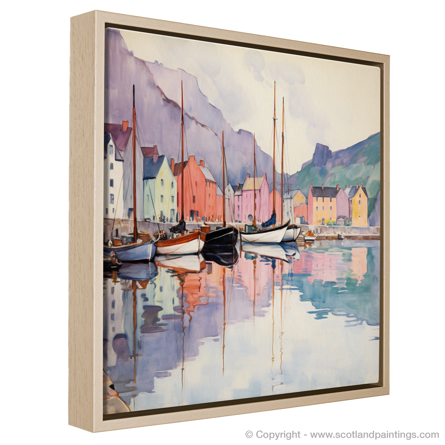 Serene Elegance of Portree Harbour