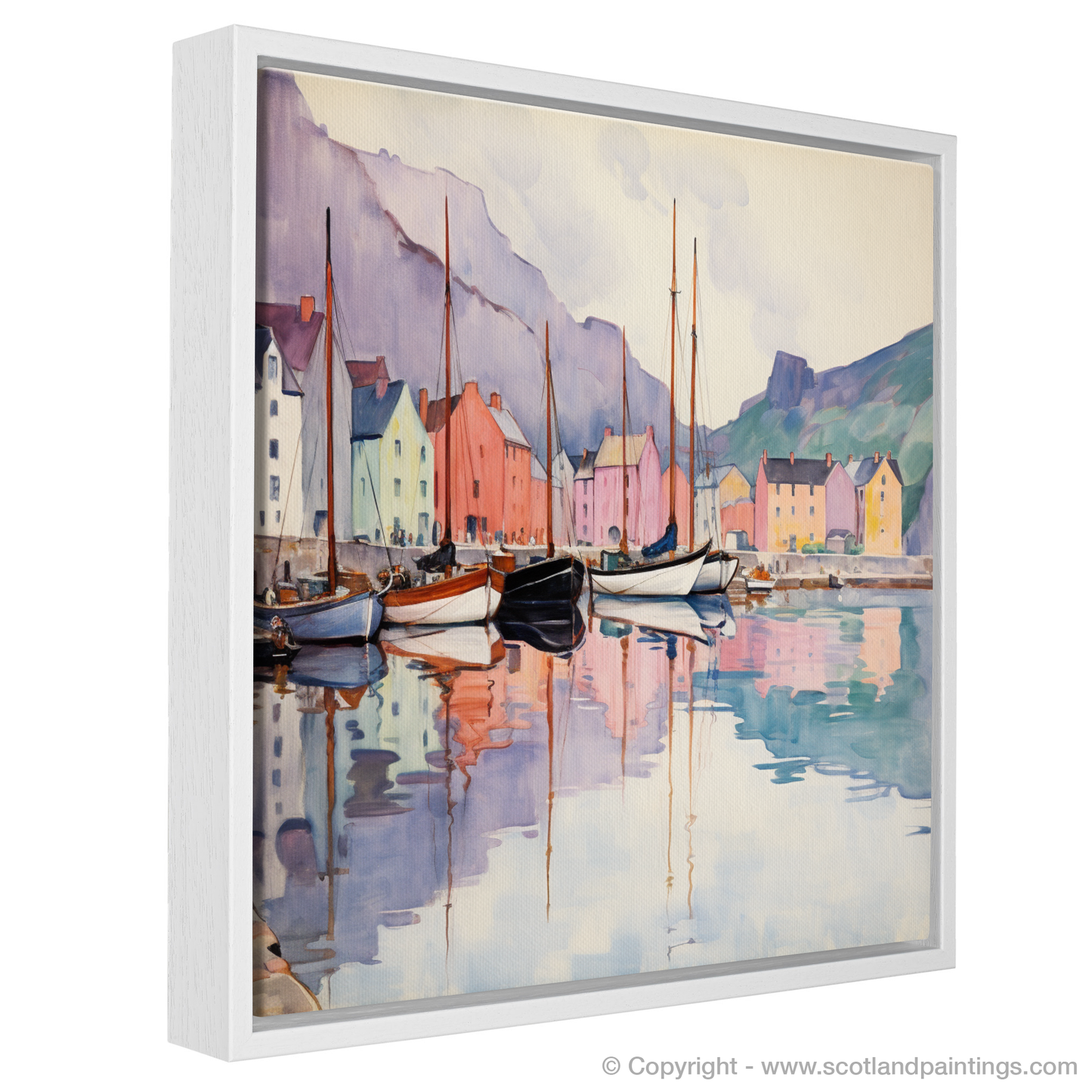 Serene Elegance of Portree Harbour