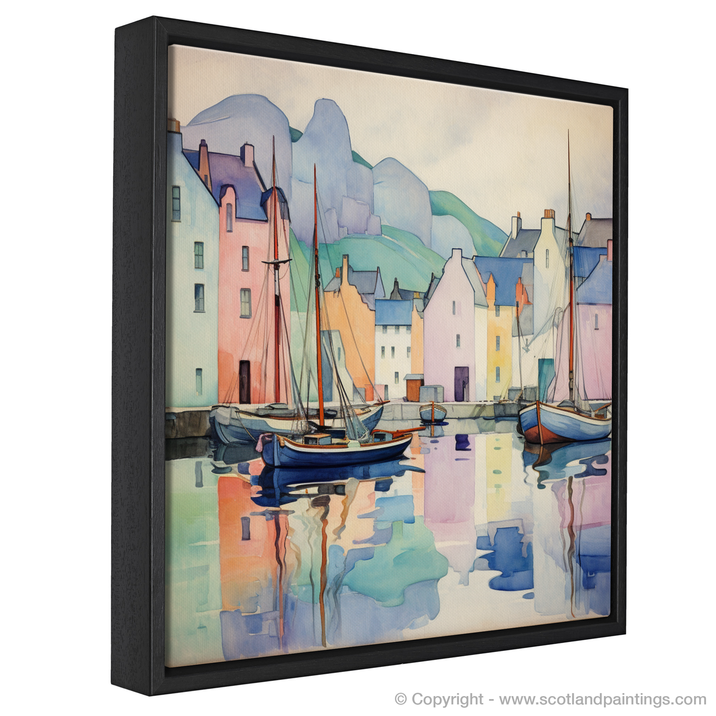 Art Nouveau Serenade at Portree Harbour