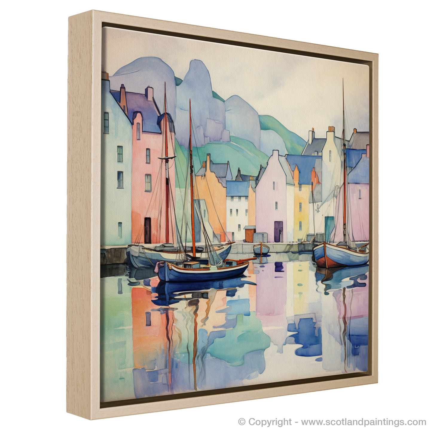 Art Nouveau Serenade at Portree Harbour