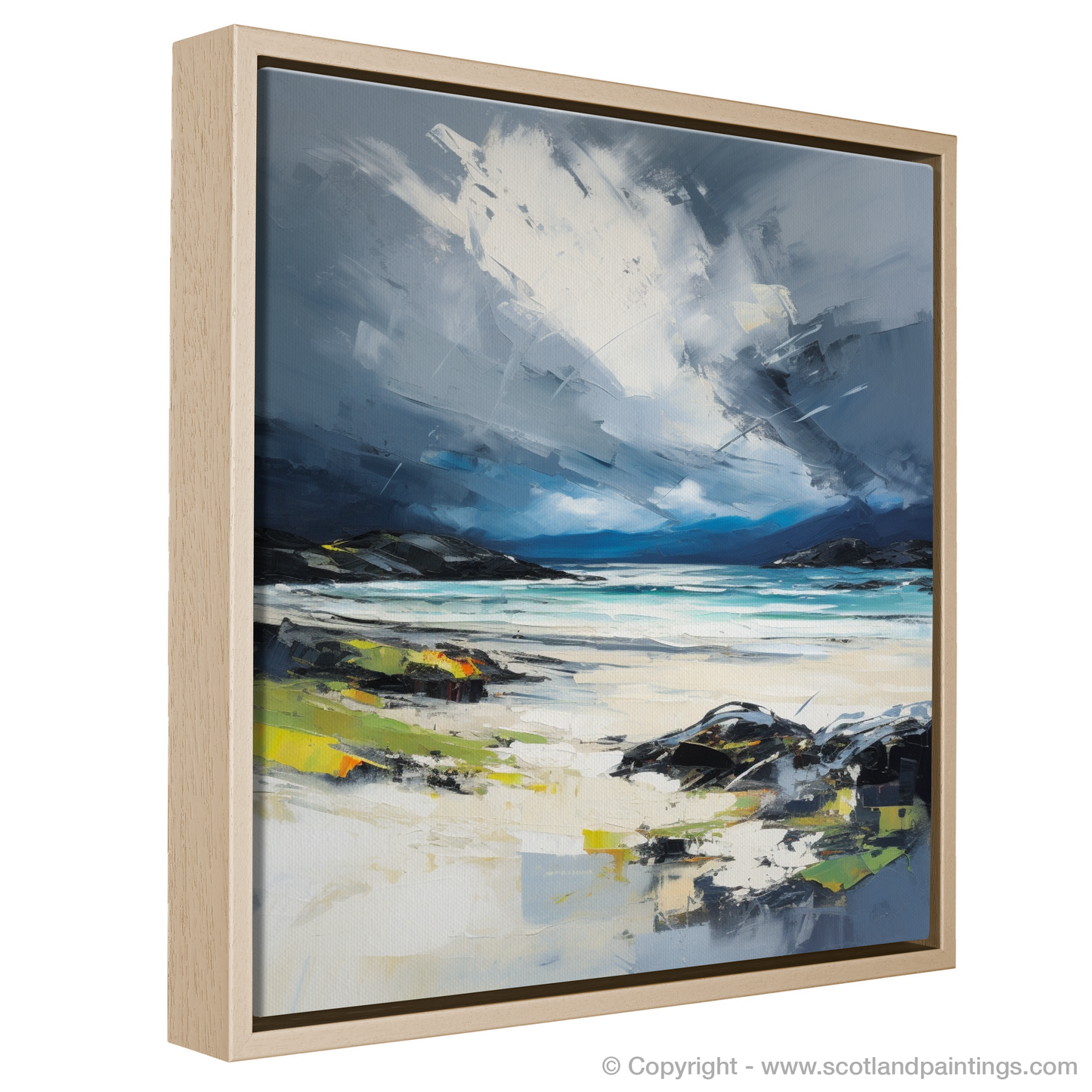 Storm's Embrace over Camusdarach Beach