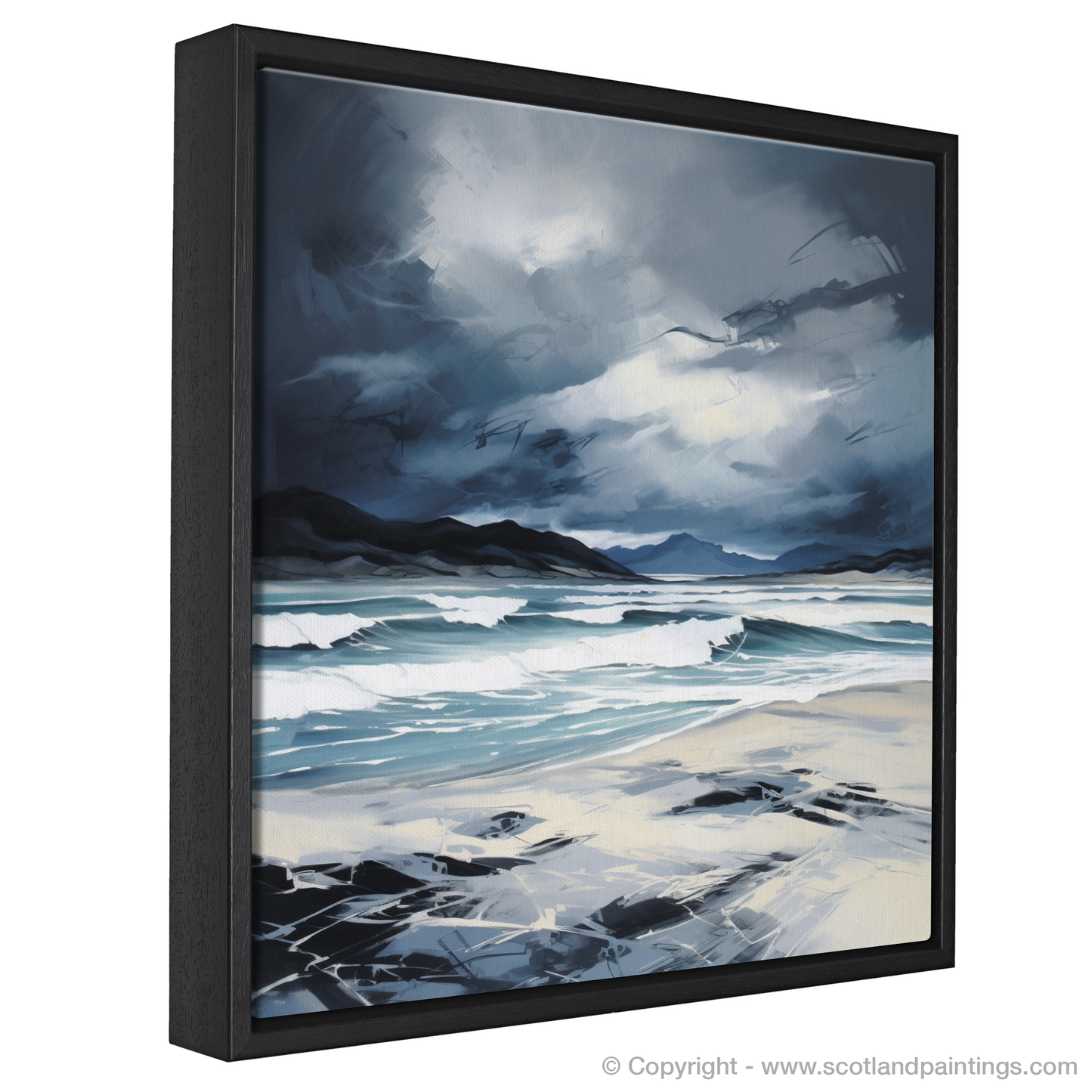 Stormy Essence of Camusdarach Beach