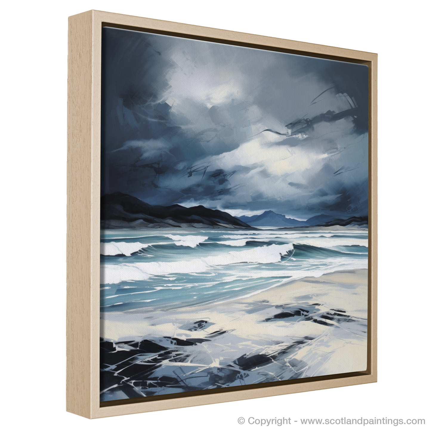 Stormy Essence of Camusdarach Beach