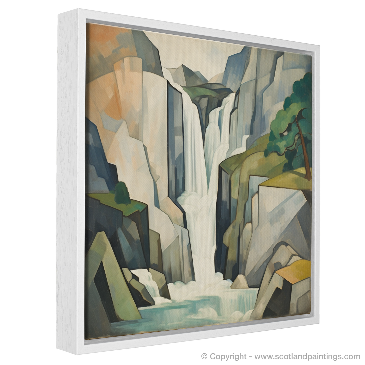 Cubist Majesty of Steall Falls