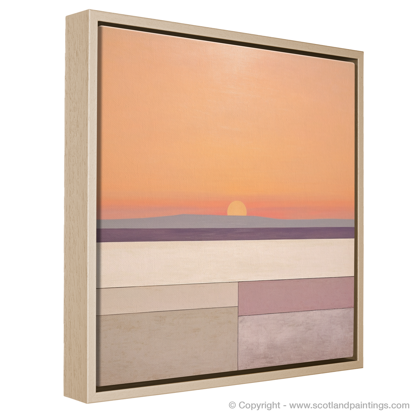 Nairn Beach Dusk: Embracing the Minimalist Sunset