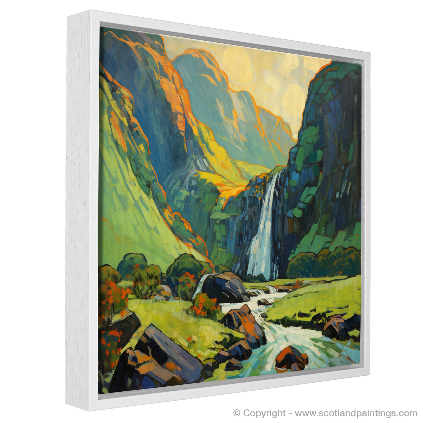 Fauvist Fury at Steall Falls