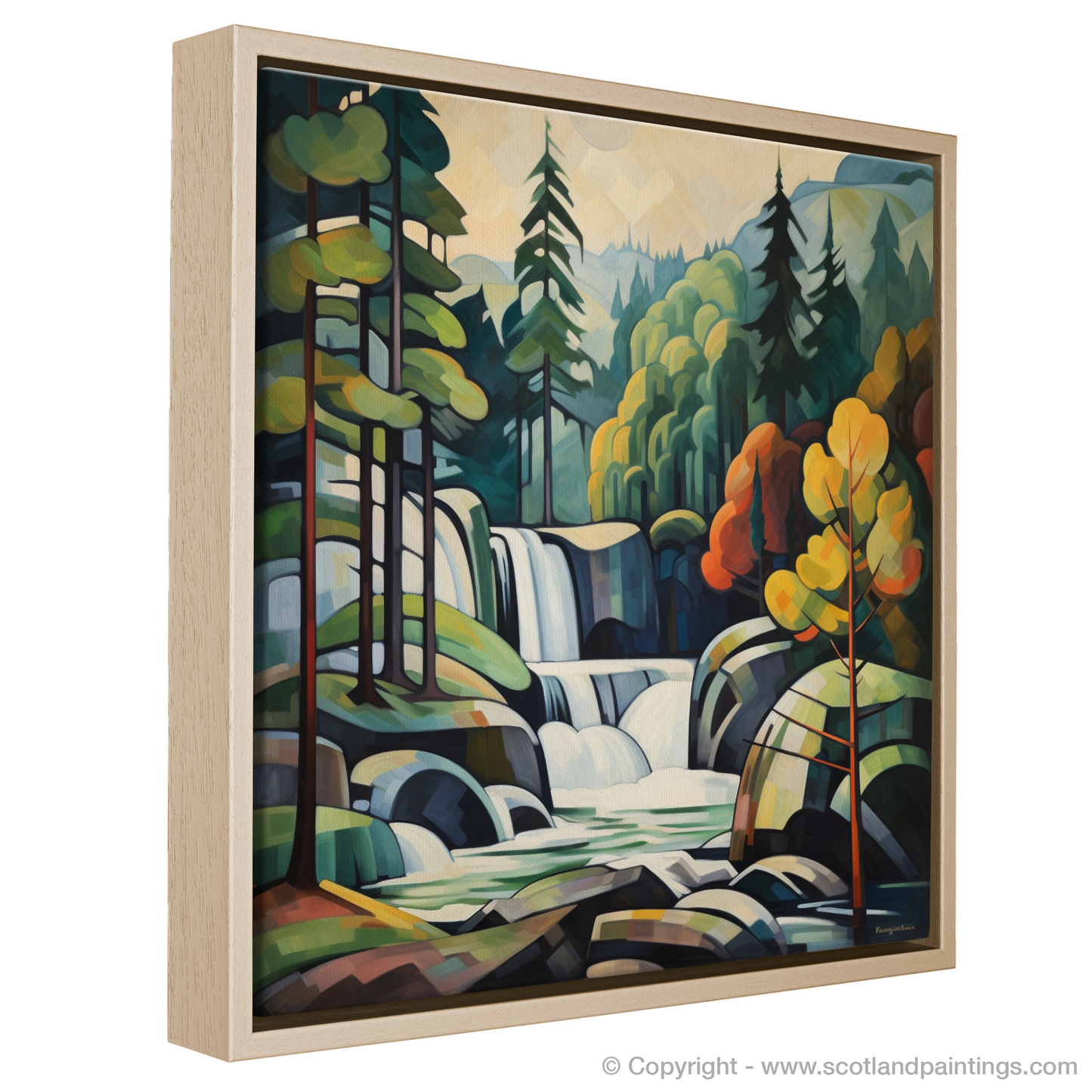 Cubist Cascade: The Enigma of Plodda Falls