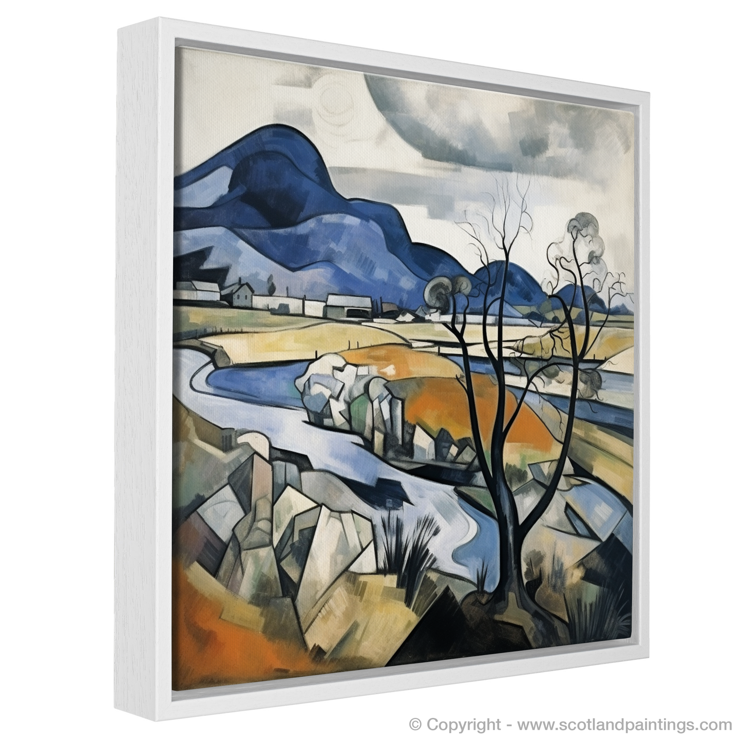 Cubist Highlands: An Inverness Reflection