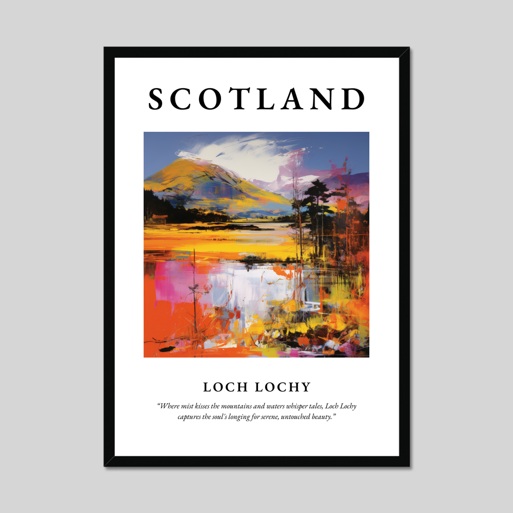 Poster of Loch Lochy, Scotland.