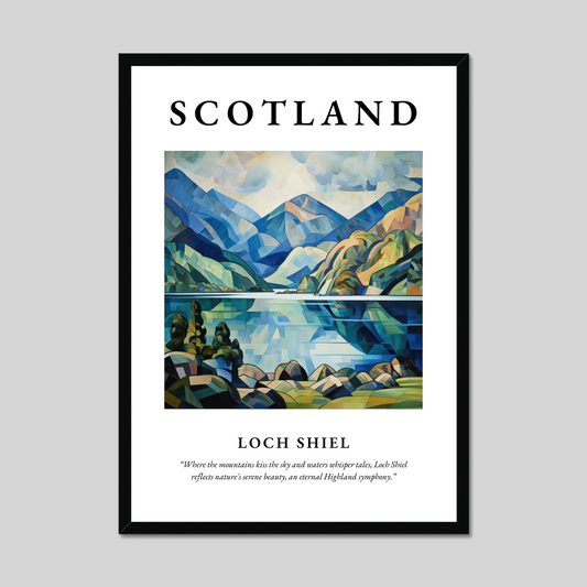 Poster of Loch Shiel, Scotland.