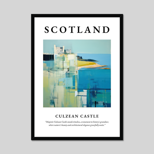 Poster of Culzean Castle, Scotland.