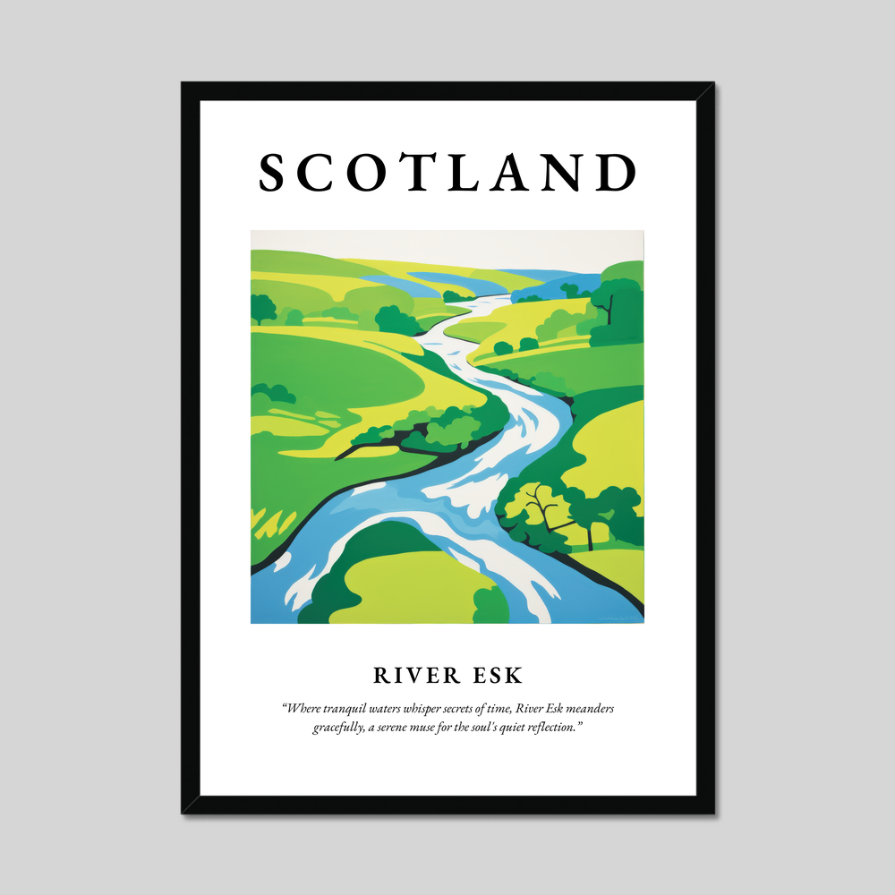 Poster of River Esk, Scotland.