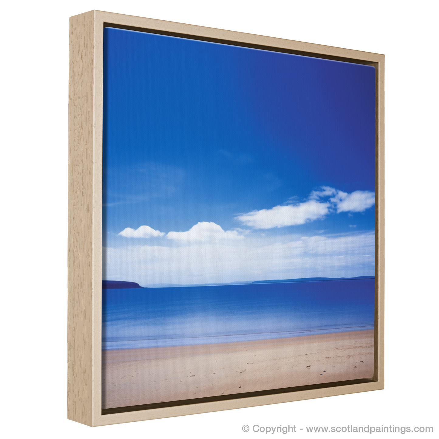 Gullane Beach Serenity: A Minimalist Tribute to Scotland's Shores