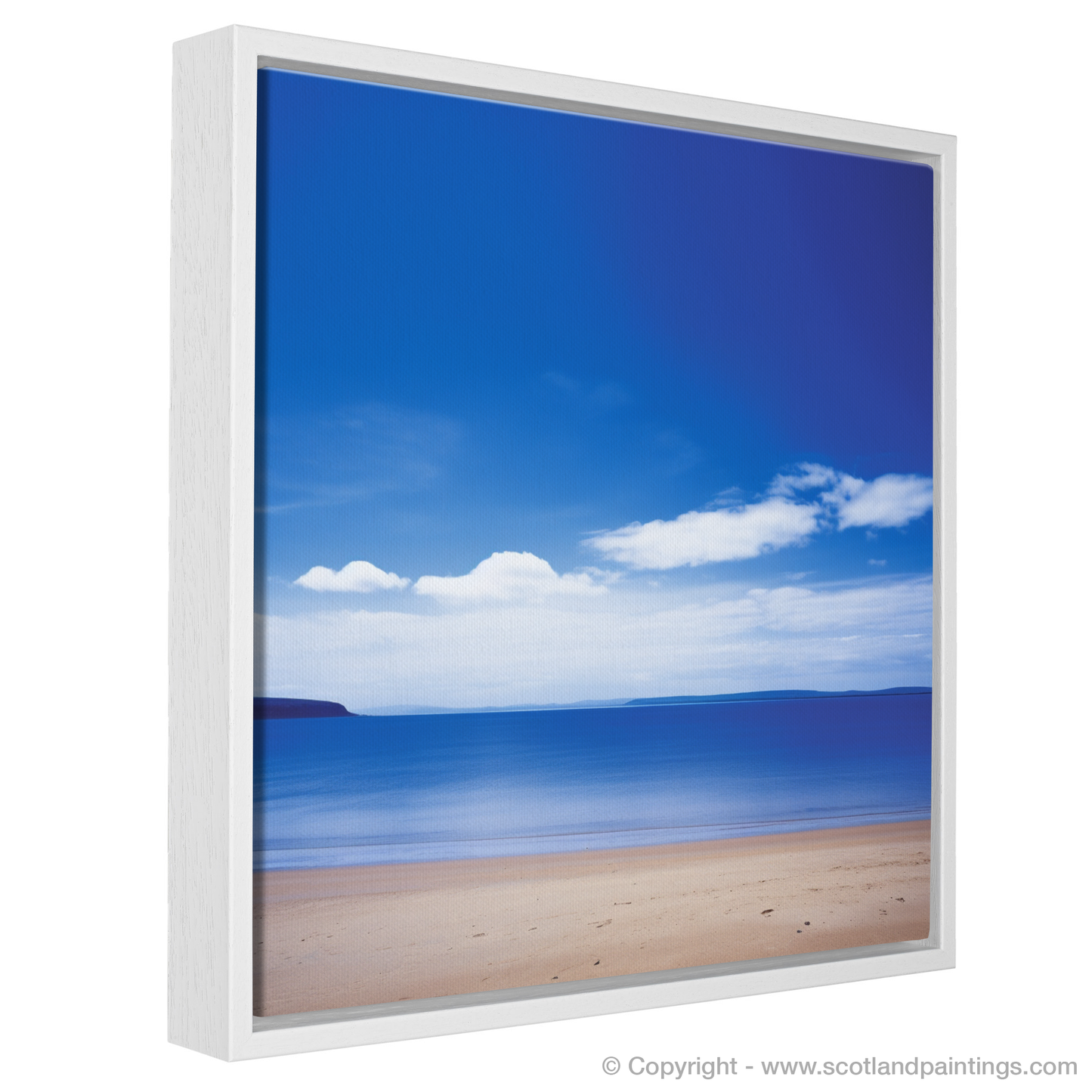 Gullane Beach Serenity: A Minimalist Tribute to Scotland's Shores