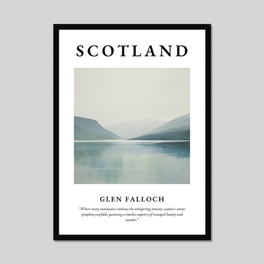 Poster of Glen Falloch, Scotland.