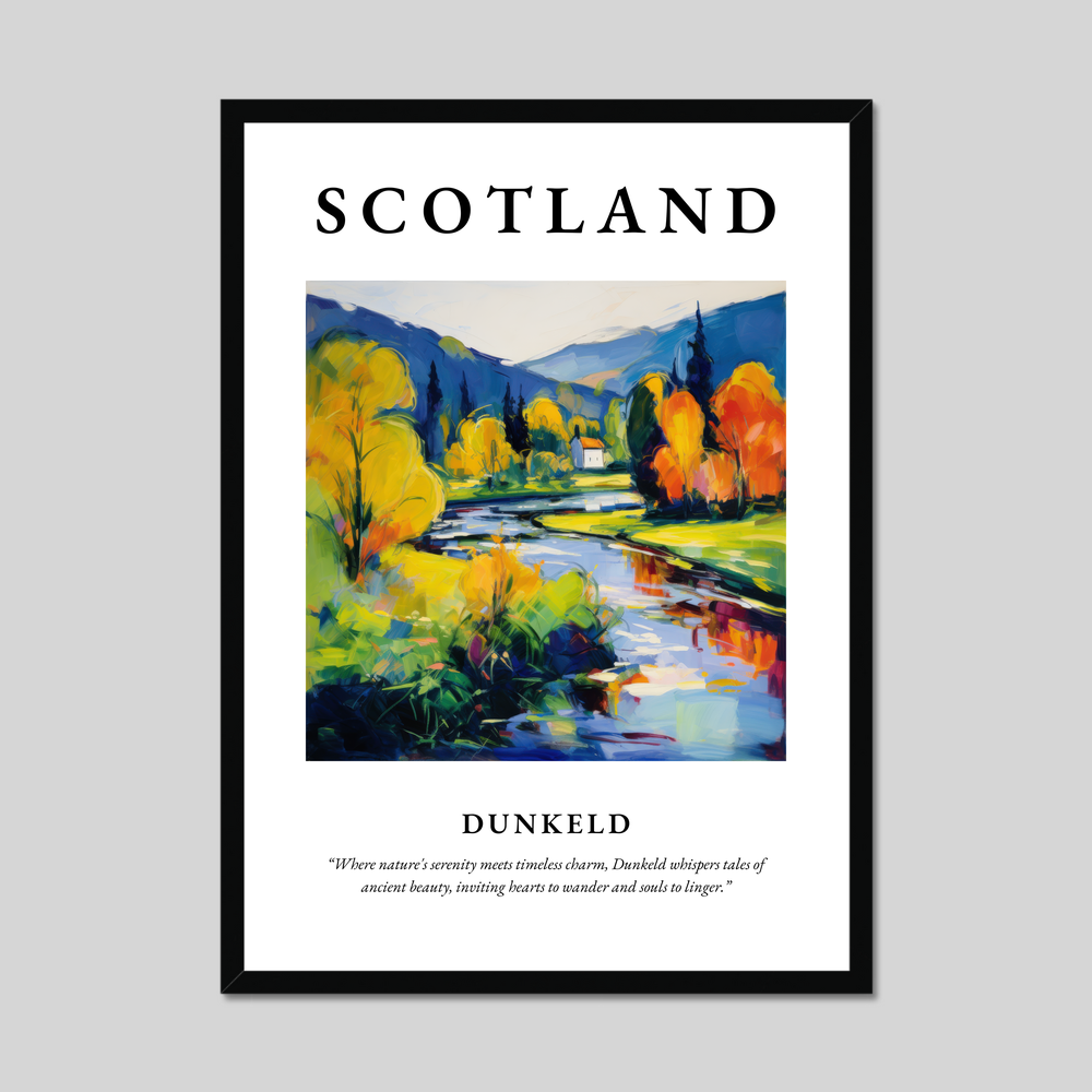 Poster of Dunkeld, Scotland.