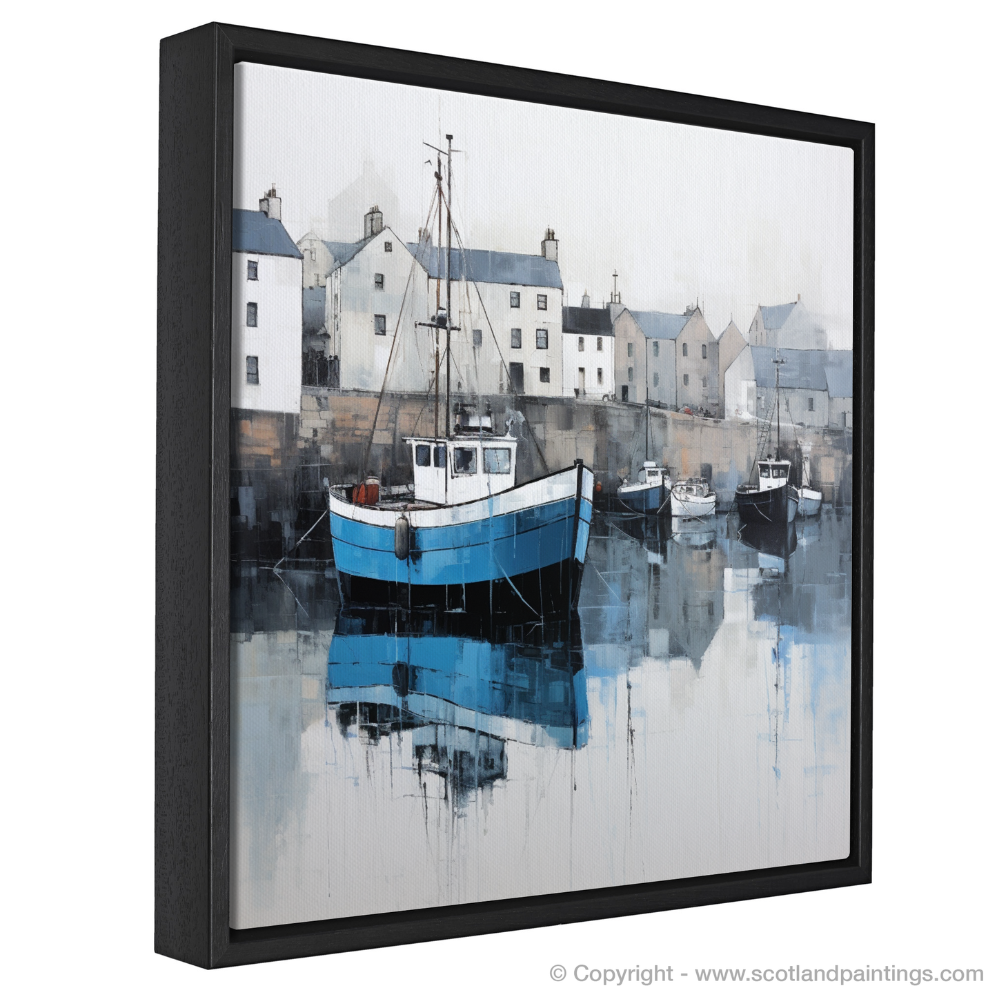 Serene Reflections of Charlestown Harbour