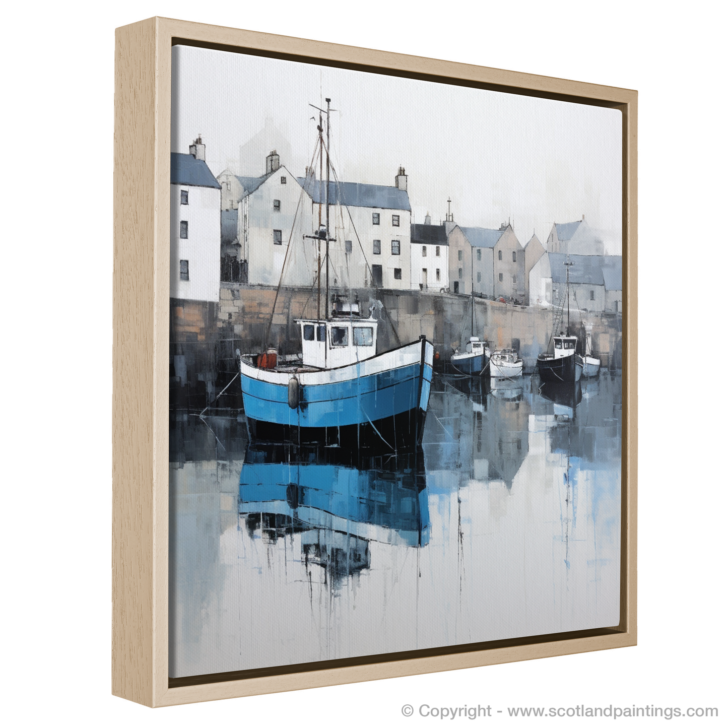 Serene Reflections of Charlestown Harbour