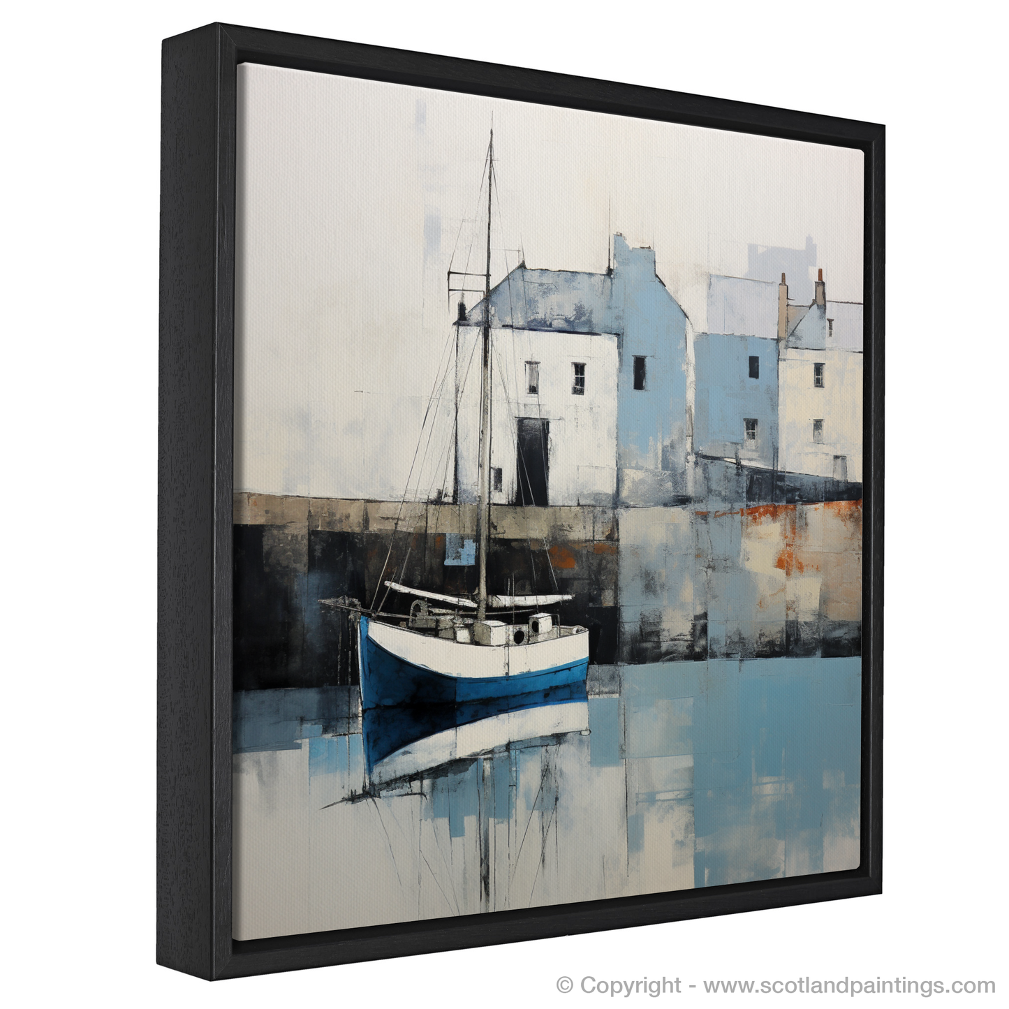 Serenity by the Sea: Charlestown Harbour in Minimalist Hues