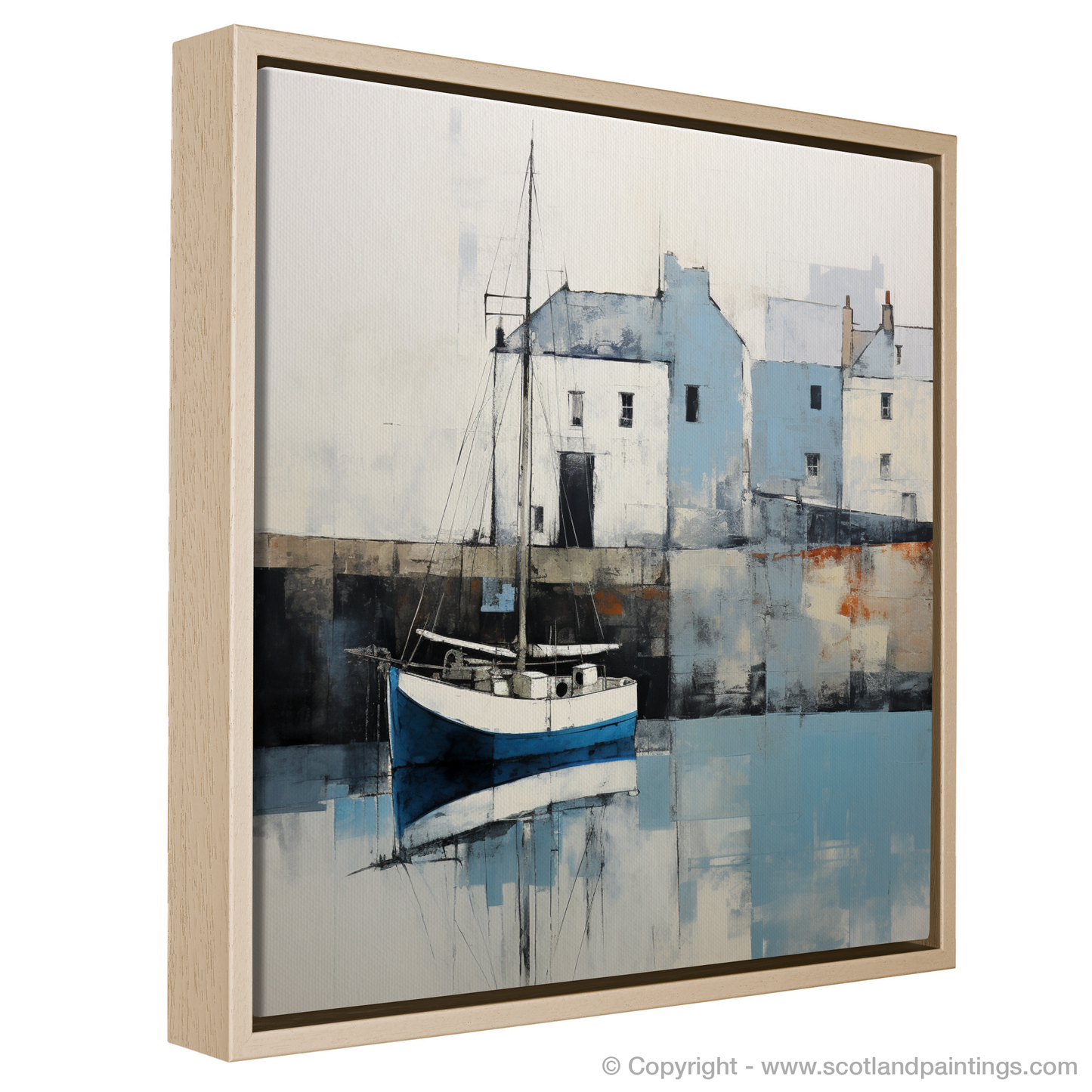 Serenity by the Sea: Charlestown Harbour in Minimalist Hues