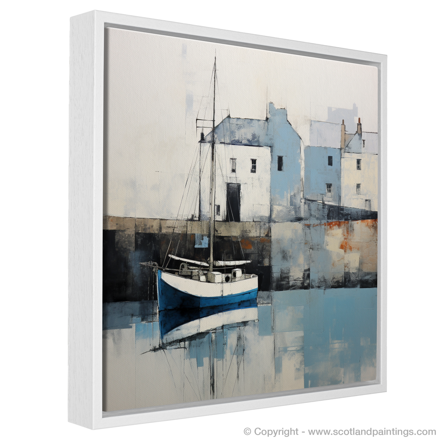 Serenity by the Sea: Charlestown Harbour in Minimalist Hues