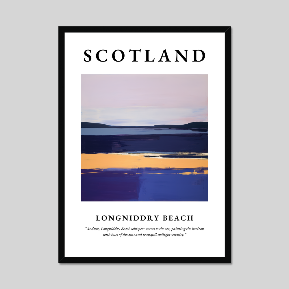 Poster of Longniddry Beach, Scotland.