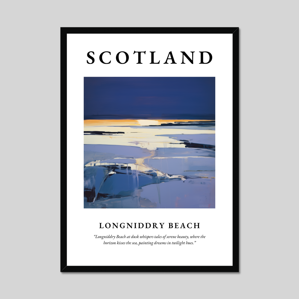 Poster of Longniddry Beach, Scotland.