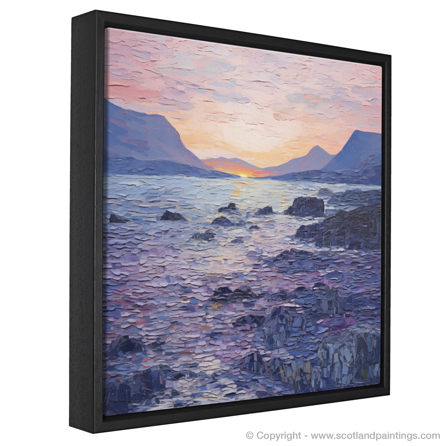 Dusk Symphony: Elgol Bay's Tranquil Cove