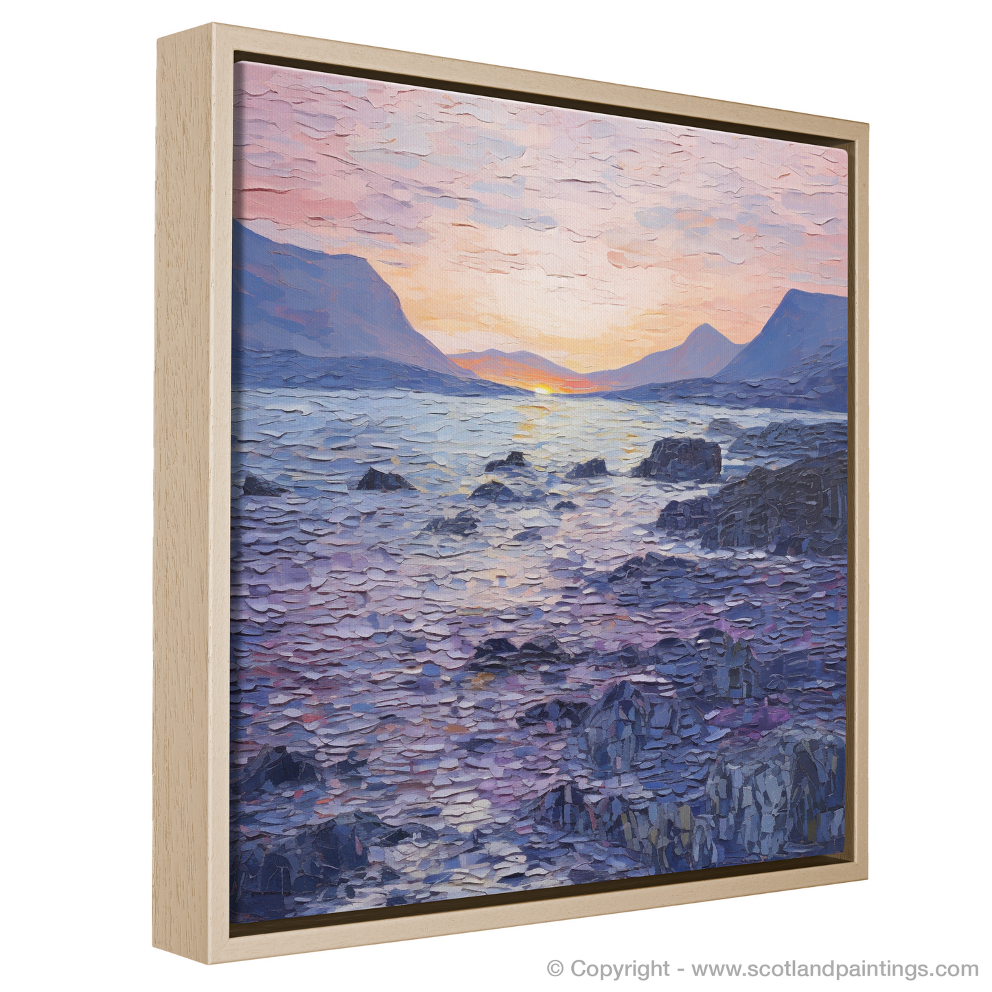 Dusk Symphony: Elgol Bay's Tranquil Cove