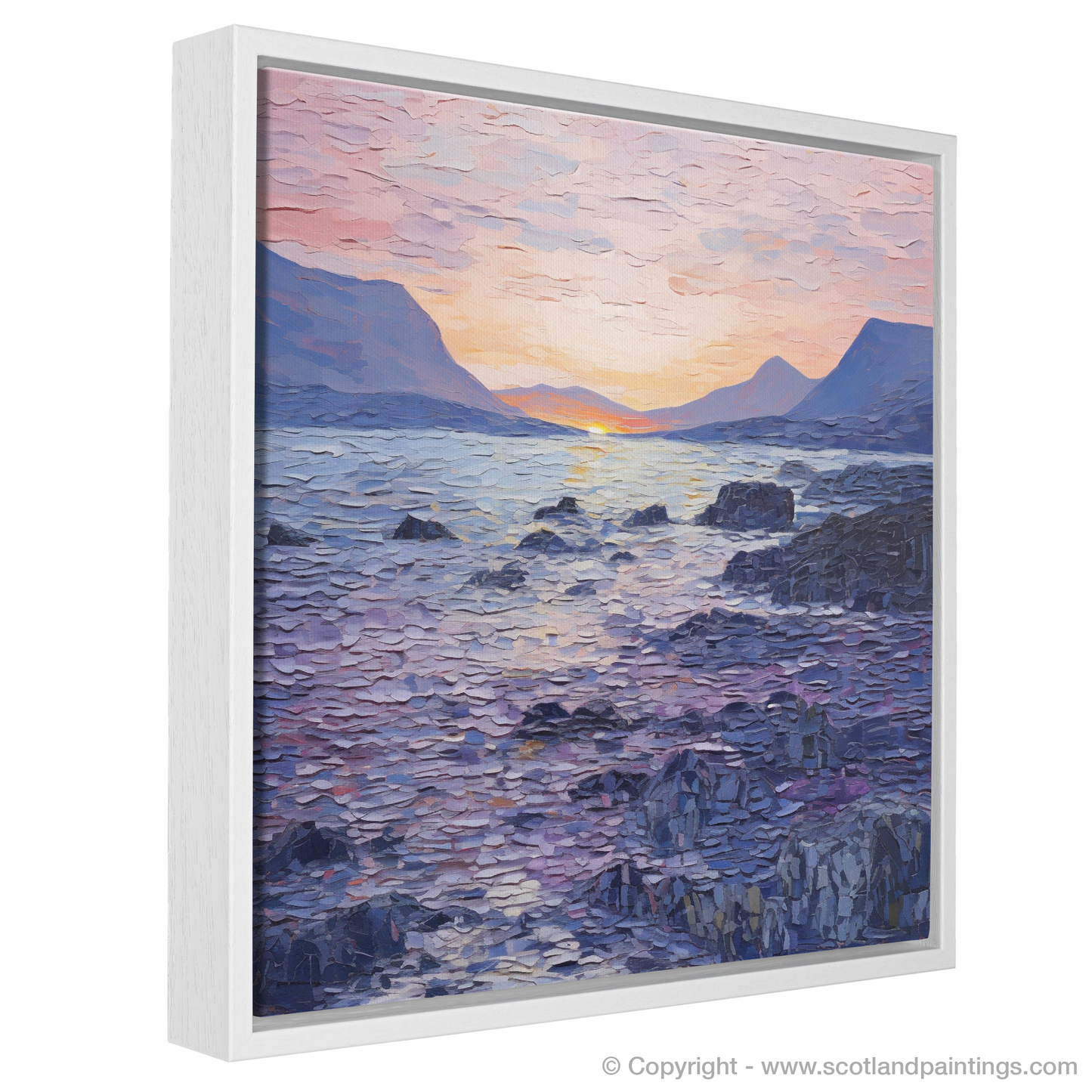 Dusk Symphony: Elgol Bay's Tranquil Cove