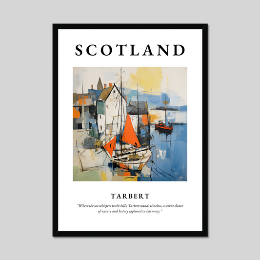 Poster of Tarbert, Scotland.