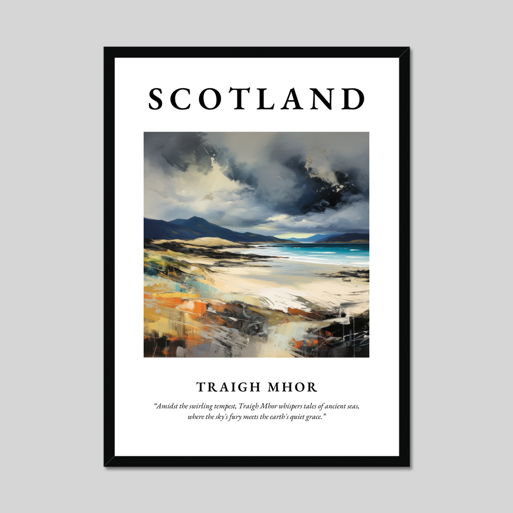 Poster of Traigh Mhor, Scotland.