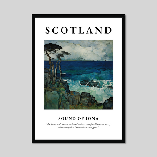 Poster of Sound of Iona, Scotland.