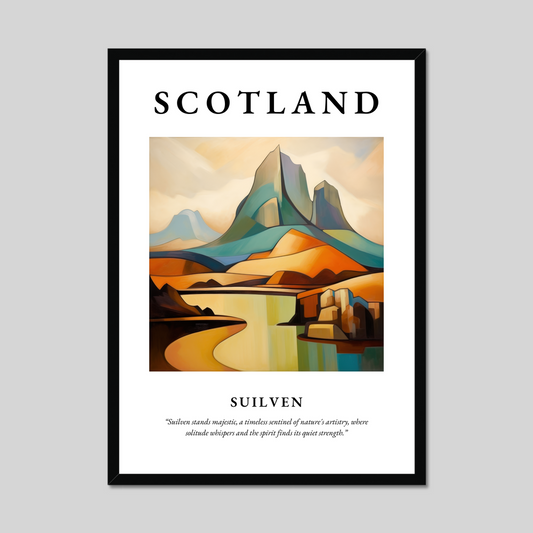 Poster of Suilven, Scotland.