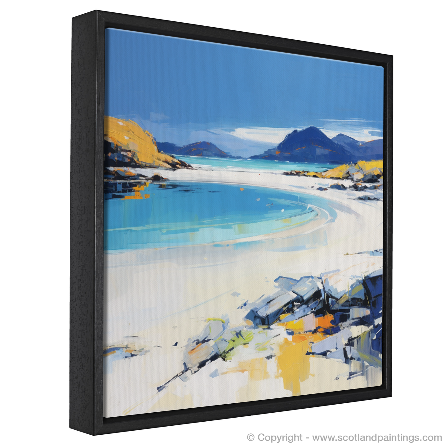 Calgary Bay Reverie: A Contemporary Scottish Beachscape