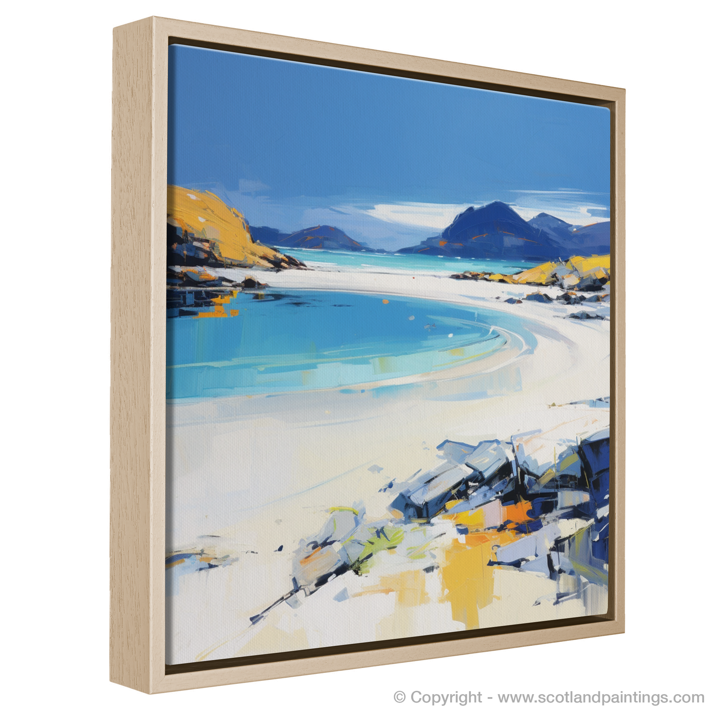 Calgary Bay Reverie: A Contemporary Scottish Beachscape