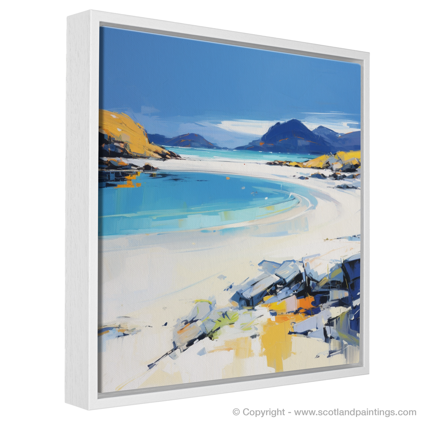 Calgary Bay Reverie: A Contemporary Scottish Beachscape