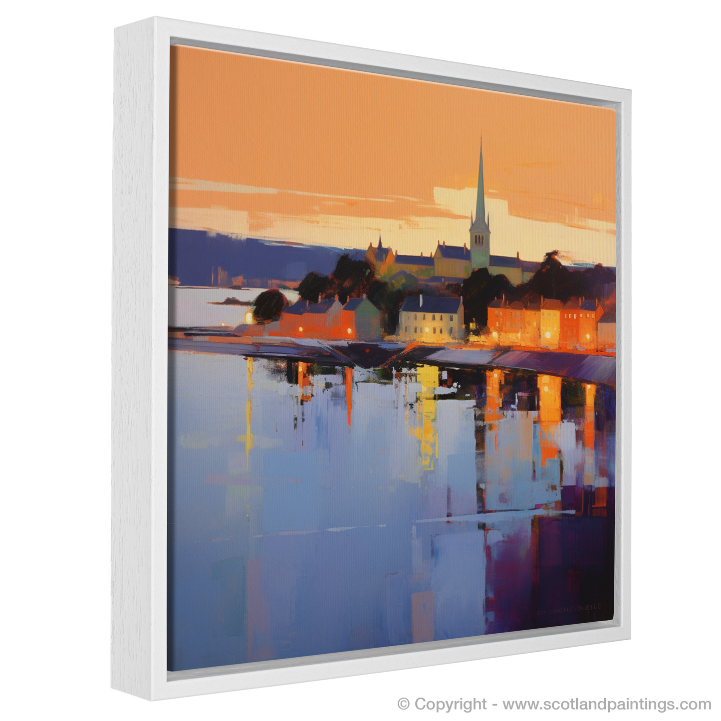 Perth Twilight Reflections: A Contemporary Panorama