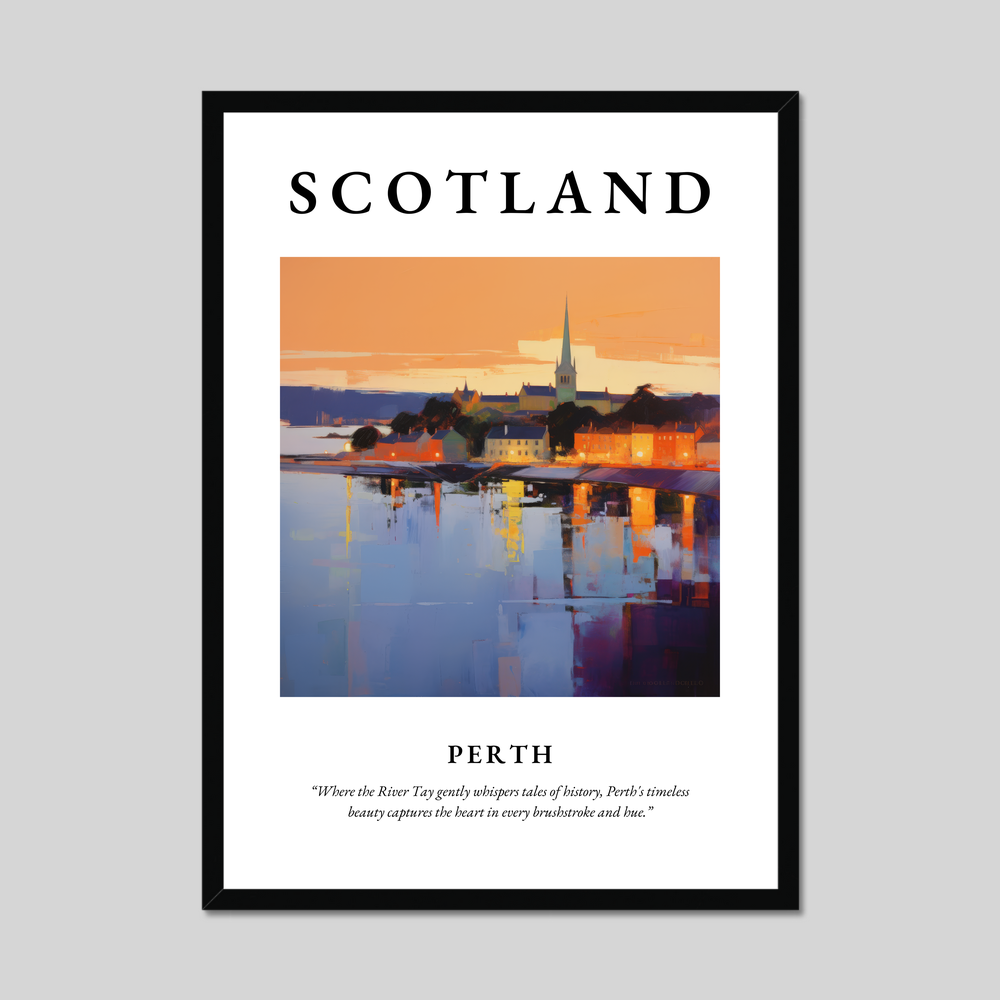 Poster of Perth, Scotland.