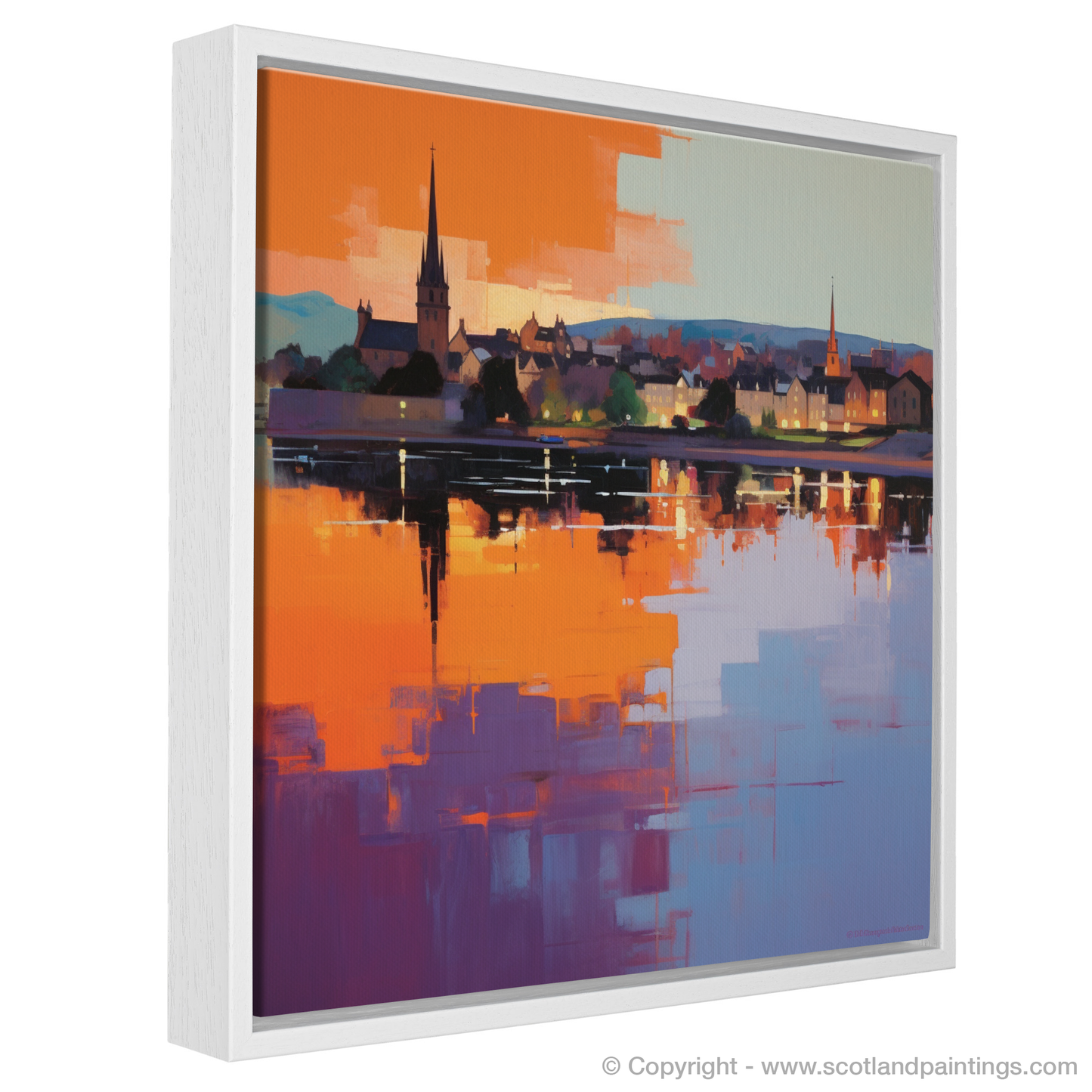 Perth at Dusk: A Contemporary Scottish Twilight