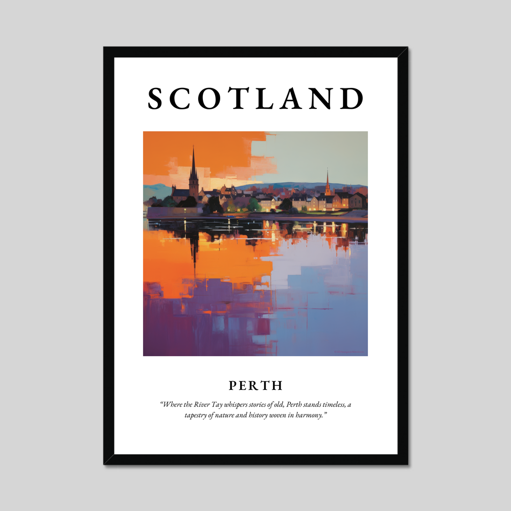 Poster of Perth, Scotland.