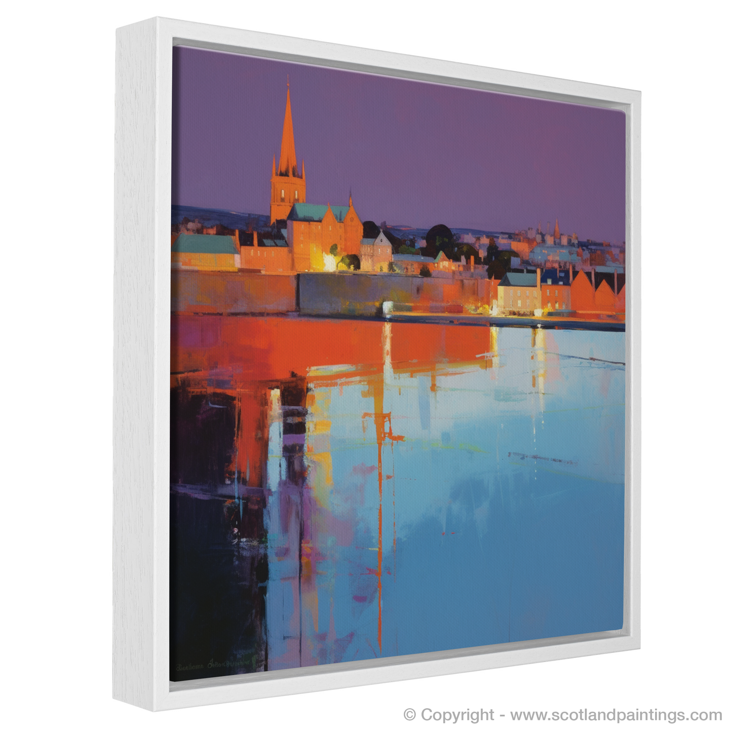 Twilight Reflections of Perth, Tayside