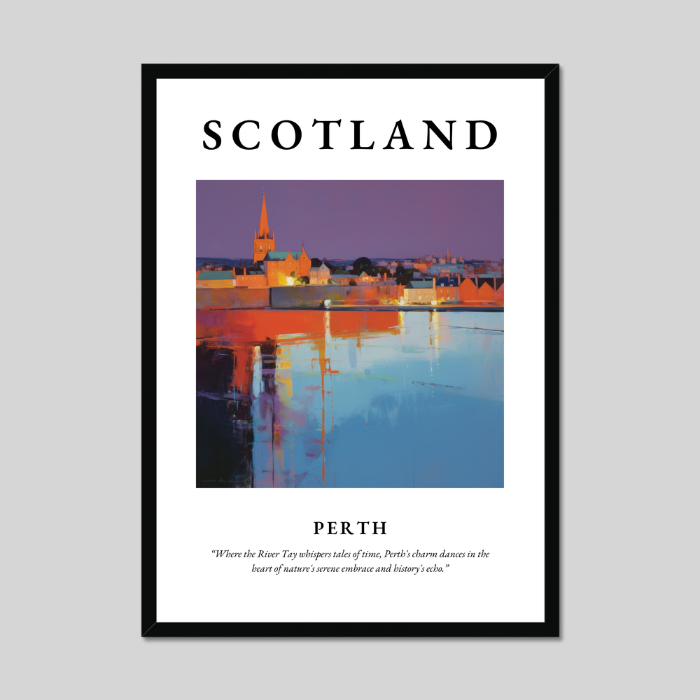 Poster of Perth, Scotland.